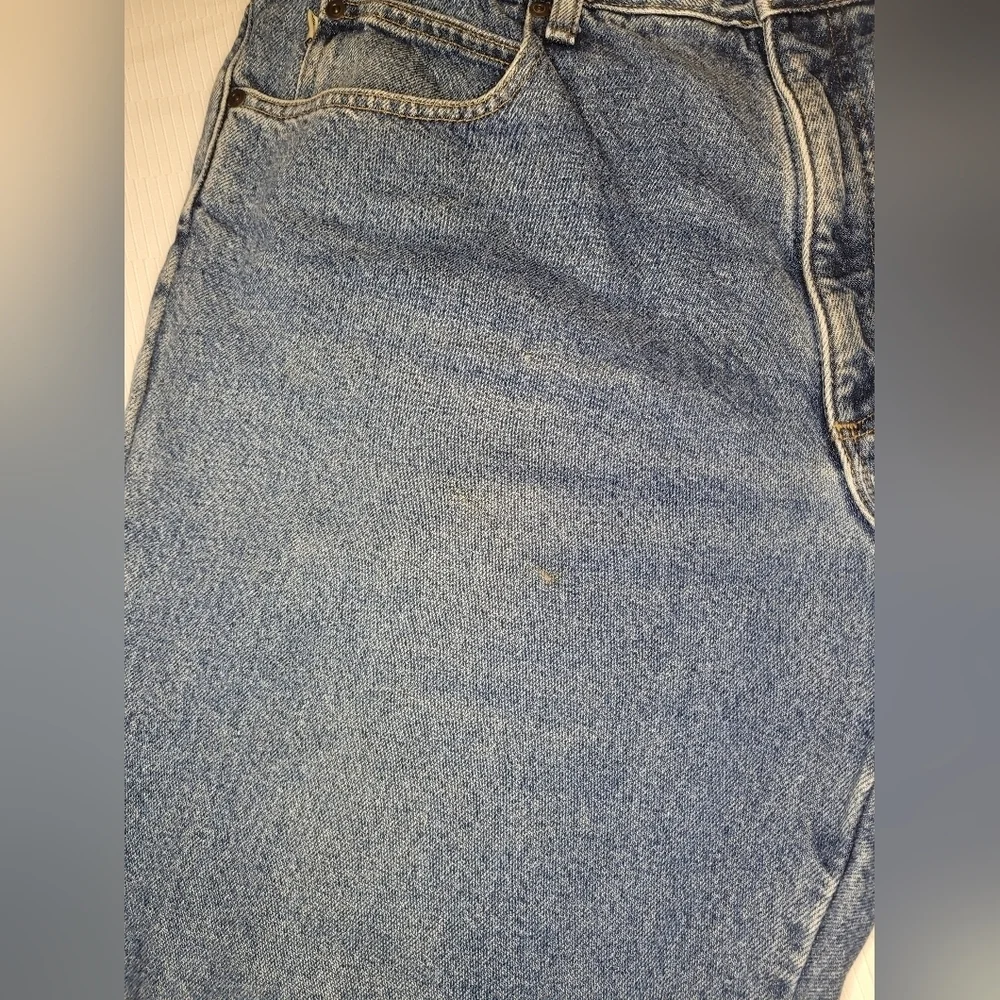 Vintage Men’s L.L. Bean Relaxed Fit Flannel Lined Jeans sz 38 x 29 style 0JW80